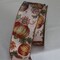 The Ribbon People Ivory and Red Autumn Wired Craft Ribbon 2.5" x 20 Yards